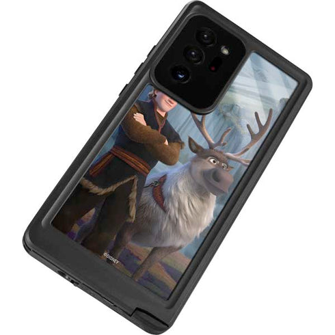 Disney Frozen II Kristoff and Sven Galaxy Note20 Ultra 5G Waterproof Case